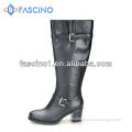 Winter ladies leather upper boots
